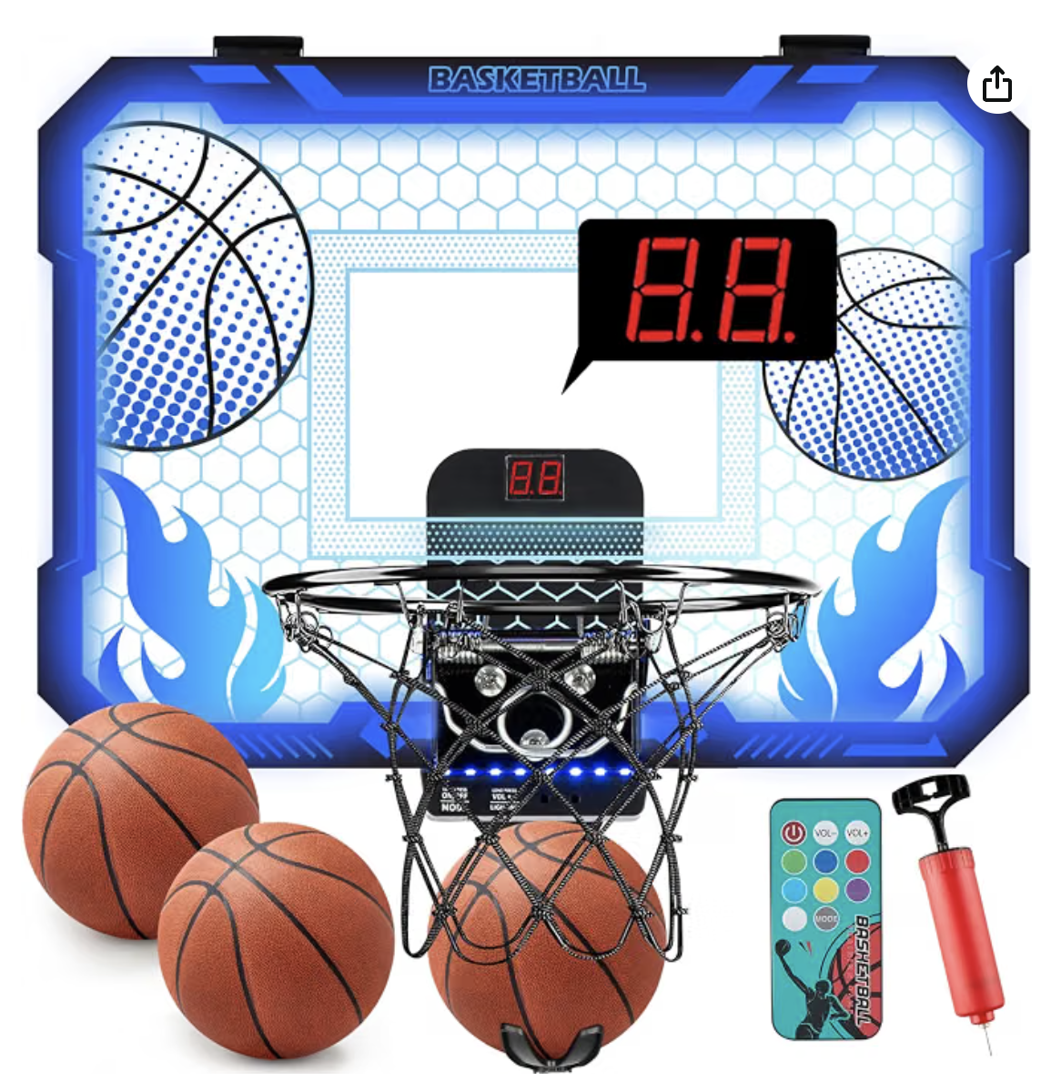 Indoor Basketball Hoop