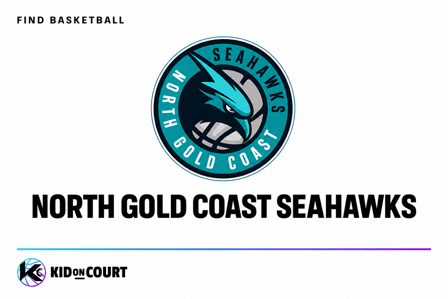 North Gold Coast Seahawks basketball logo